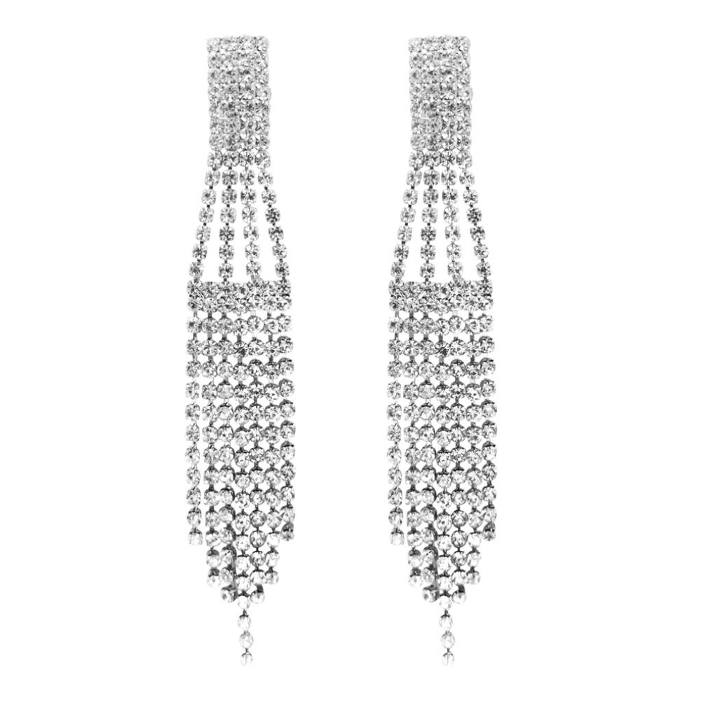 Crystal Chandelier Earrings -NEW- Pierced